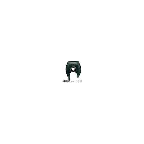 3-3630 Black Boral Ultima Shower Screen Lh Bottom Rail End Cap