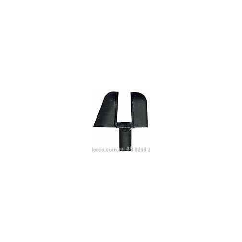 3-3870 Black Capral Classic Shower Screen Pivot Pin Block