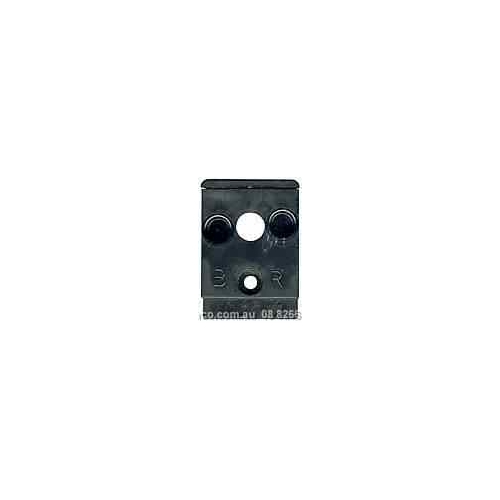 3-3890 Black Capral Classic Shower Screen Rh Pivot Base