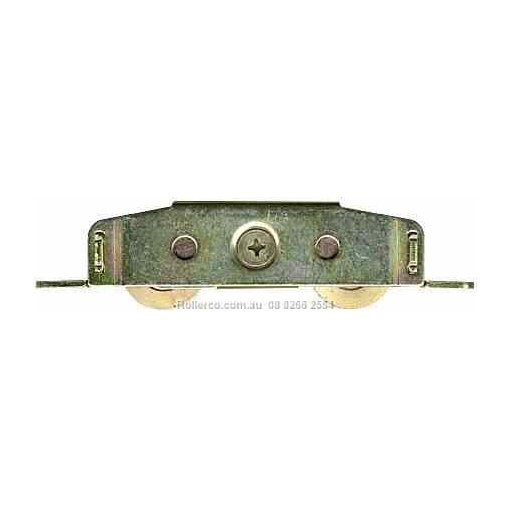 1-1530 Timber Door Carriage With Brass Rollers - Rollerco For Sliding Door, Windows &Amp; Shower Replacement Parts, Rollers &Amp; Accessories. Rollerco: 40 Years Strong! 1-1530 Timber Door Carriage With Brass Rollers