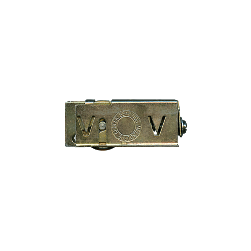 1-1620 Timber Door Carriage With Brass Roller