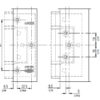 10-1160 Lockwood Stainless Steel Interfold Hinge - Suits Capral Urbanplus 397 &Amp; Platinum Hinged Entry Door - Rollerco For Sliding Door, Windows &Amp; Shower Replacement Parts, Rollers &Amp; Accessories. Rollerco: 40 Years Strong! 10-1160 Lockwood Stainless Steel Interfold Hinge - Suits Capral Urbanplus 397 &Amp; Platinum Hinged Entry Door - Image 2