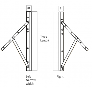 10-149 Whitco Narrow Non-Friction Sash Stays - Rollerco For Sliding Door, Windows &Amp; Shower Replacement Parts, Rollers &Amp; Accessories. Rollerco: 40 Years Strong! 10 1490 Dimensions - Rollerco Australia'S Biggest Range Of Sliding Door, Windows &Amp; Shower Replacement Parts, Rollers &Amp; Accessories. Rollerco: 40 Years Strong!