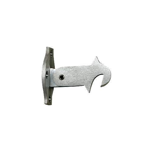 11-124 77Mm Projection S/Chrome Auto Hook