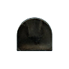 3-373 Emperor Shower Screen Rail End Cap - Black