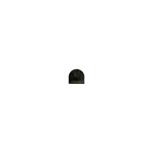 3-3730 Black Emperor Shower Screen Rail End Cap
