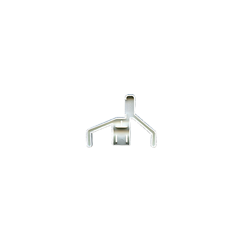3-3804 Grey Ab Pivot Shower Screen Handle End Cap