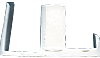 3-4193 White BGC Shower Screen Sill Guide Set