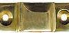 5-3050 Polished Brass Fanlight Window Latch
