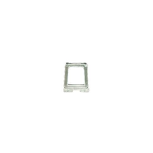 6-1023 White Standard Flyscreen Finger Pull