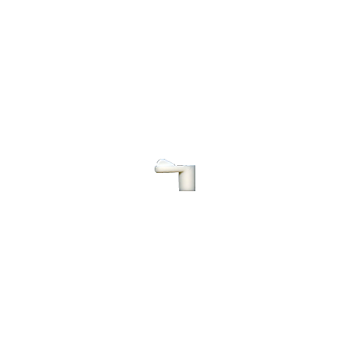 6-1213 White 9.5Mm Flyscreen Turnbutton
