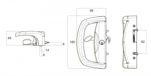 7-2010 Whitco Blaxland Sliding Door Safety Lock - Rollerco For Sliding Door, Windows &Amp; Shower Replacement Parts, Rollers &Amp; Accessories. Rollerco: 40 Years Strong! 7 2020 Dimensions 1 - Rollerco Australia'S Biggest Range Of Sliding Door, Windows &Amp; Shower Replacement Parts, Rollers &Amp; Accessories. Rollerco: 40 Years Strong!