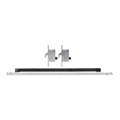 7-2710 Lockwood 8654 Triple Lock Kit  - suitable for hinged Security Doors