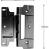 10-1310 Aluminium Door Hinge - Suits A&Amp;L &Amp; Fairview Mkii Hinged Doors - Image 3