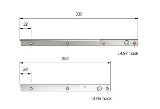 10-1410 Truth 355Mm Casement Stays - Image 3