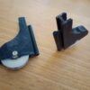 1-2195 Wardrobe Roller Door Carriage - Suits Stegbar - Image 3