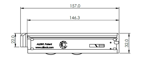 1-3240 Ciilock Twin Roller Carriage - Image 2