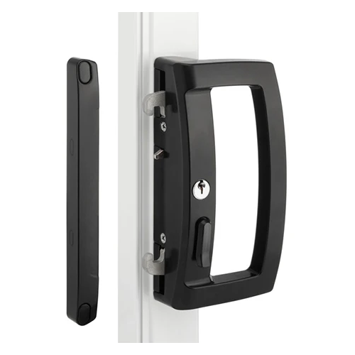 Sliding Door Handle &Amp; Deadlock - Suits Austral Yarra View Edge - Rollerco