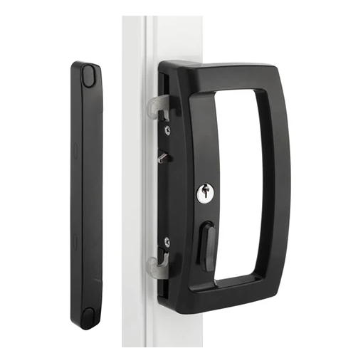 7-159 Sliding Door Deadlock - Yarra View Edge - Rollerco For Sliding Door, Windows &Amp; Shower Replacement Parts, Rollers &Amp; Accessories. Rollerco: 40 Years Strong! Sliding Door Handle &Amp; Deadlock - Suits Austral Yarra View Edge - Rollerco